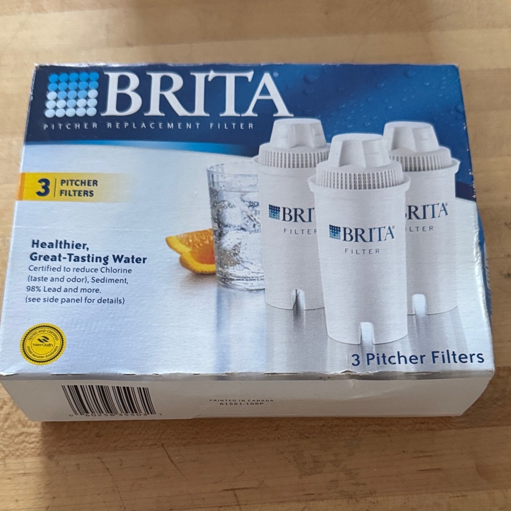 Brita White Pitcher Replacement Filters